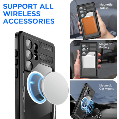 AICase Waterproof Case Samsung Galaxy S25 Ultra Black